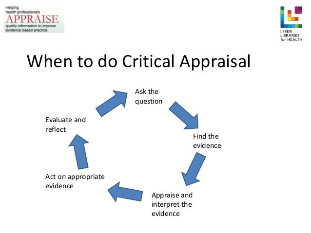 tools to critically appraise research