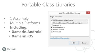 Introduction to cross platform natitve mobile development with c# and ...