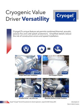 Pyrogel Fire Introduction to Cryogel - Focus on Cryogenic Valves and Flanges - BASF ...