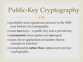 Introduction to cryptography | PPT