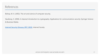 Introduction to Cryptography | PPTX