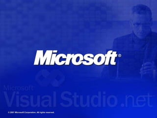 © 2001 Microsoft Corporation. All rights reserved.
 