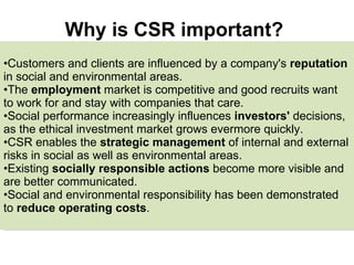 Csr Labor Introduction to csr | PPT