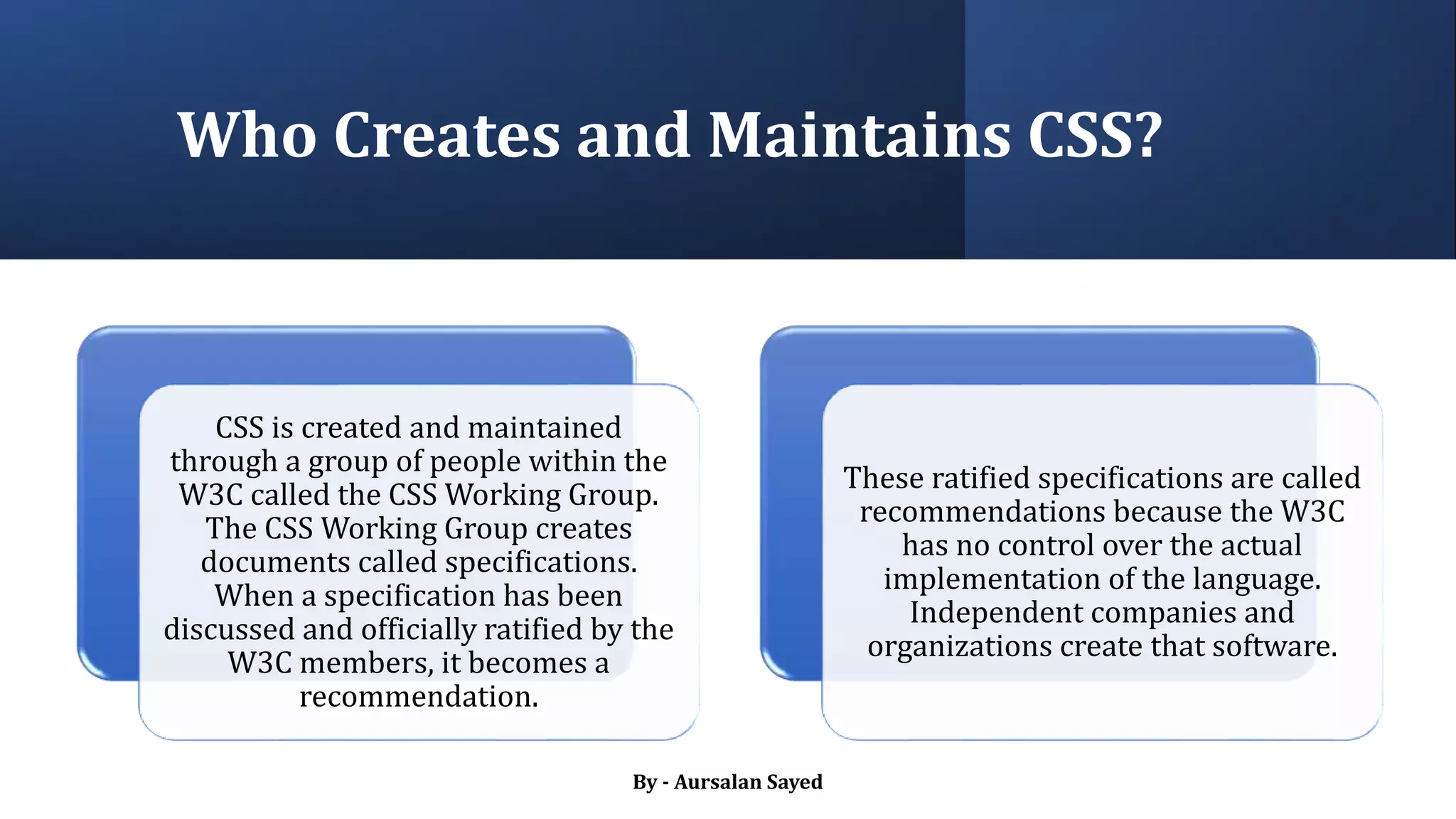 Introduction to CSS | PPT