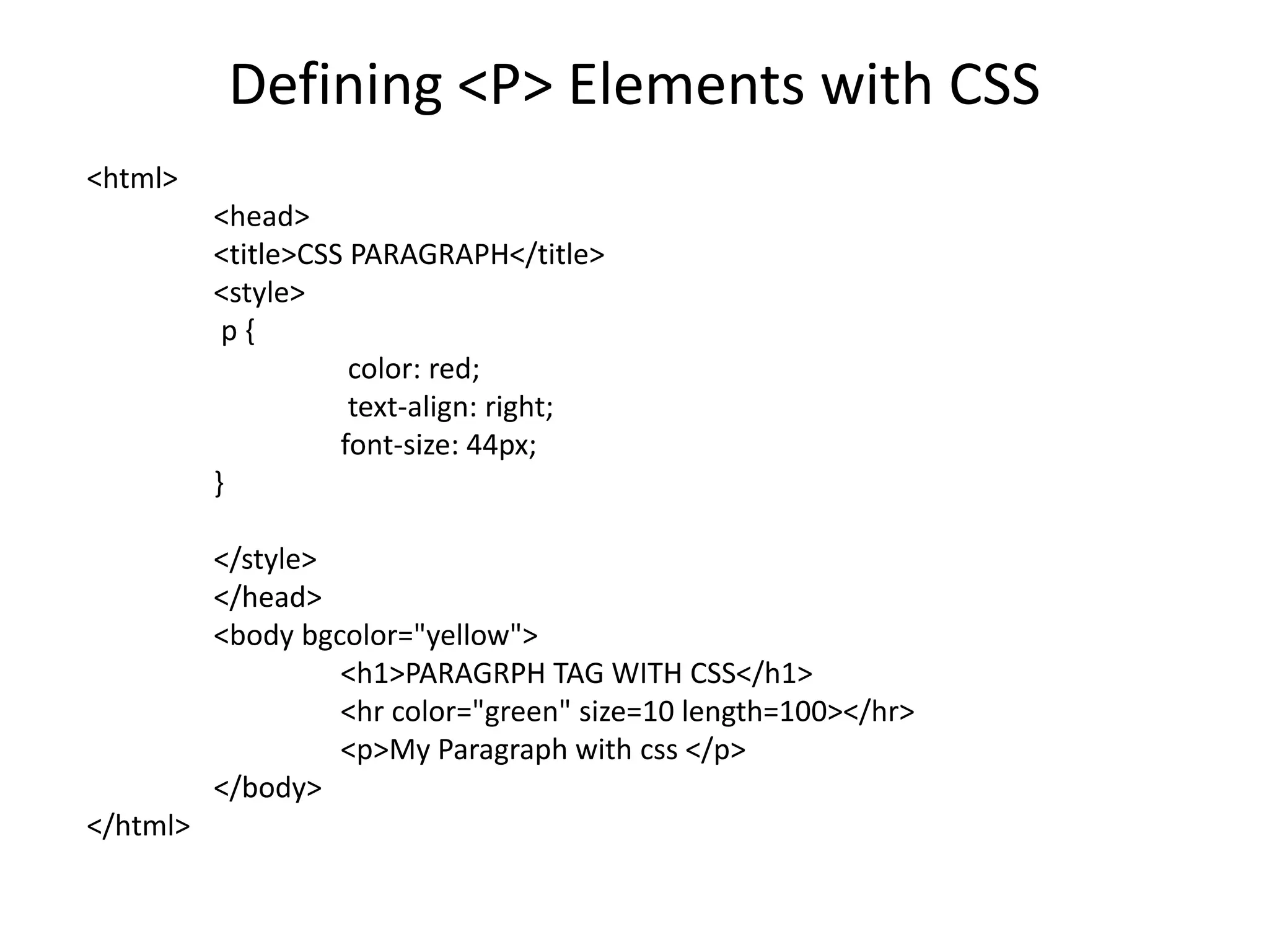 Introduction to css pptx