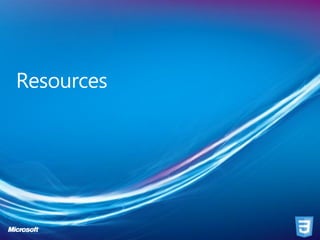 Resources
 