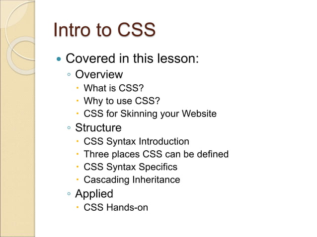 Introduction to CSS in HTML.ppt