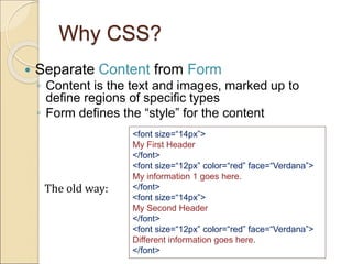 Introduction to CSS in HTML.ppt