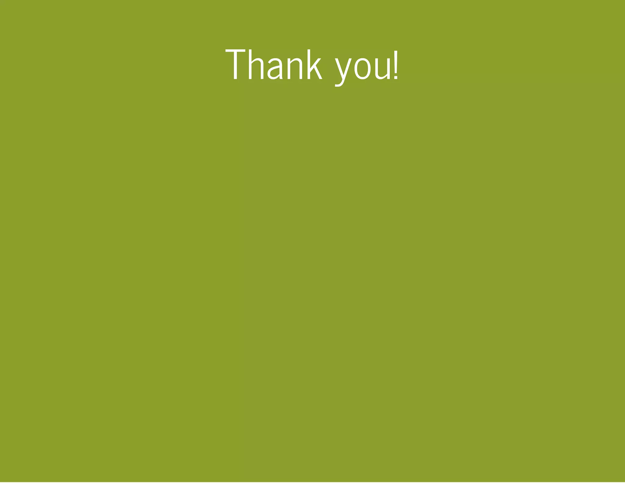Thank you! 