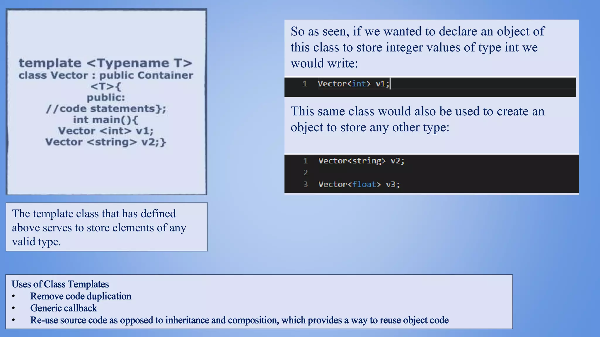 Introduction to C++, Standard Library, Class Template vector.pptx