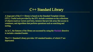 Introduction to C++, Standard Library, Class Template vector.pptx image.