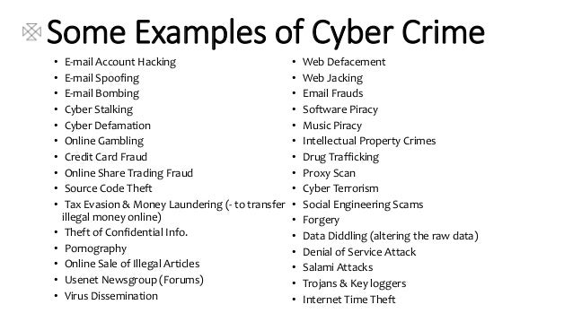 cyber crimes introduction essay