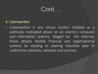 Introduction to cybercrime | PPTX