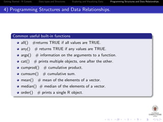 Sample Syntax For R Data Analysis Introduction to data analysis using R | PDF