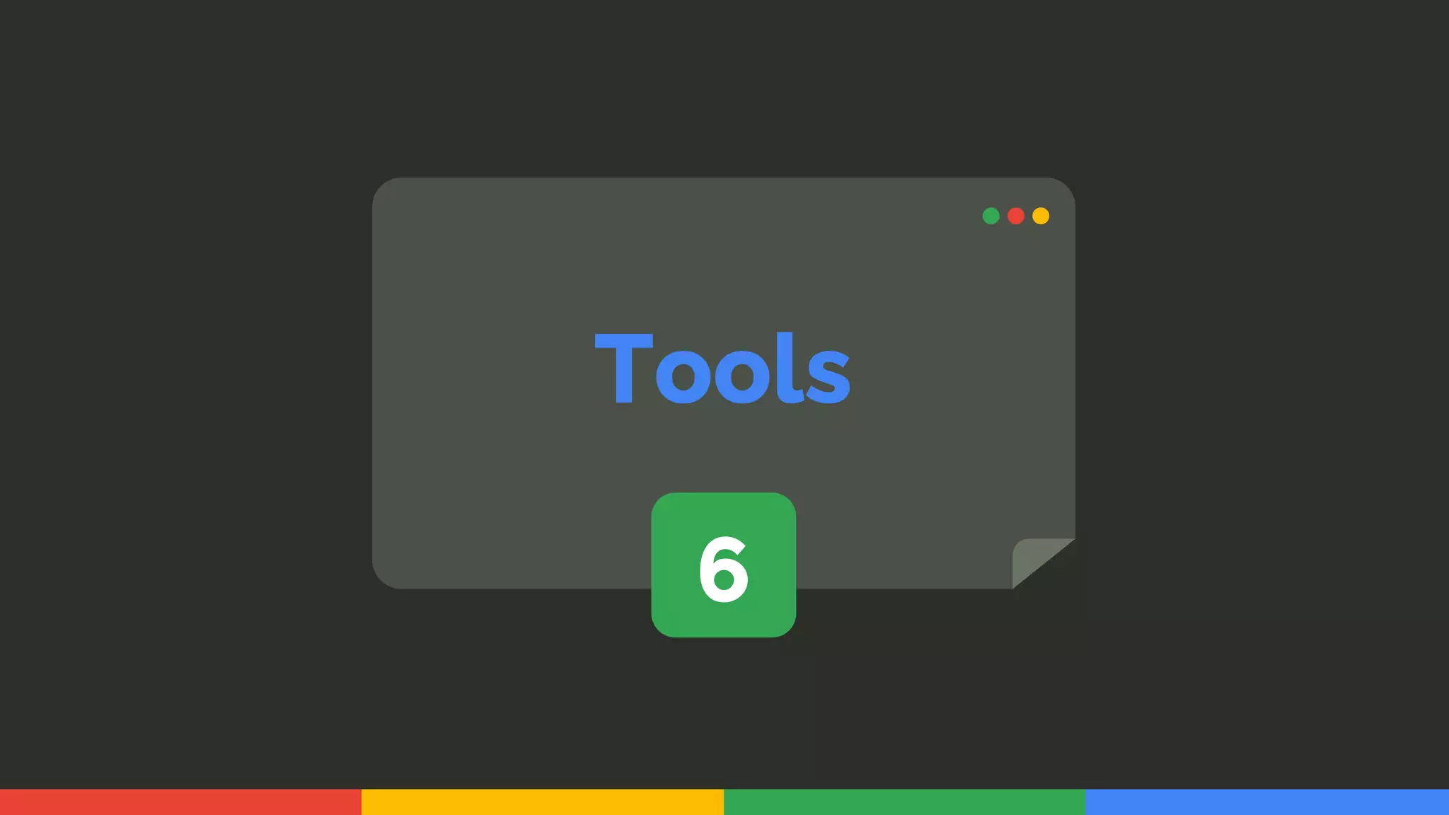 Tools
6
 