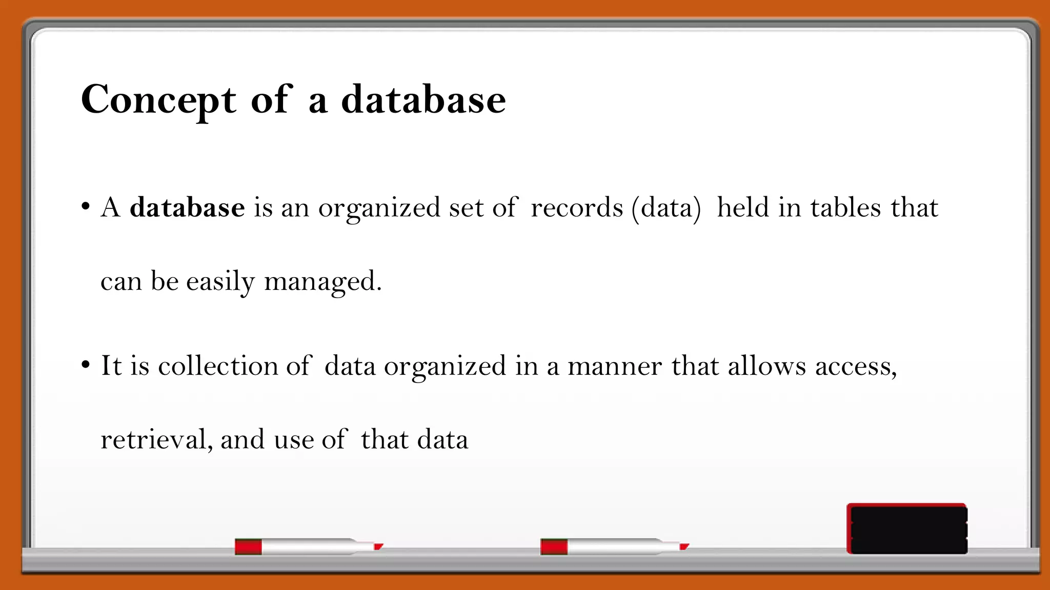 Introduction to database pdf