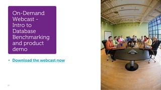 32 Quest Software is now a part of Dell
On-Demand
Webcast -
Intro to
Database
Benchmarking
and product
demo
• Download the webcast now
 
