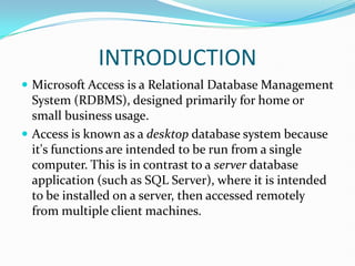 INTRODUCTION TO DATABASES, MYSQL, MS ACCESS, PHARMACY DRUG DATABASE.pdf