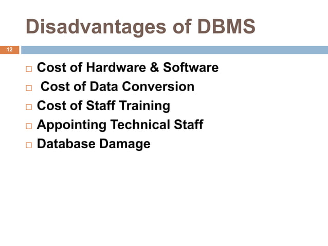 Introduction to database & sql | PPT image.