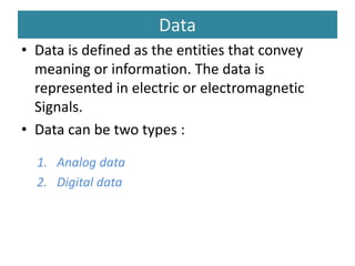 Introduction to Data Communication