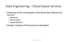 Introduction to Data Engineering | PPTX