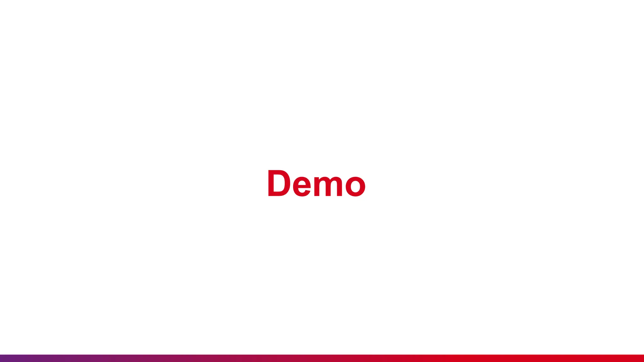 Demo 