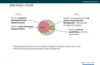 Introduction to Data Management Maturity Models | PPTX