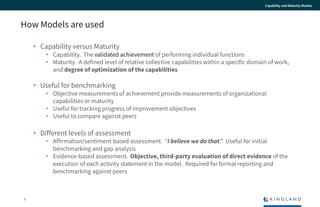 Introduction to Data Management Maturity Models | PPTX