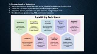 INTRODUCTION TO DATA MINING AND ITS TECHNIQUES | PPTX