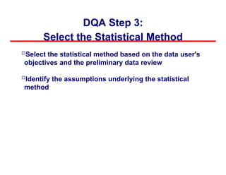 INTRODUCTION TO DATA QUALITY ASSESSMENT FRAMEWORK | PPT