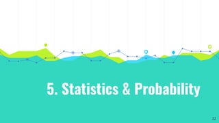 5. Statistics & Probability
22
 