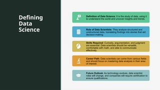 Comprehensive Introduction to Data Science Technologies and Career ...