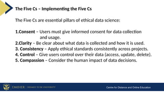 Introduction to Data Science unit 5 pptx | PPTX