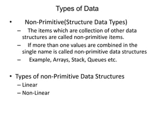 Introduction To Data Structures. | PPT