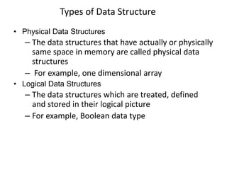 Introduction To Data Structures. | PPT