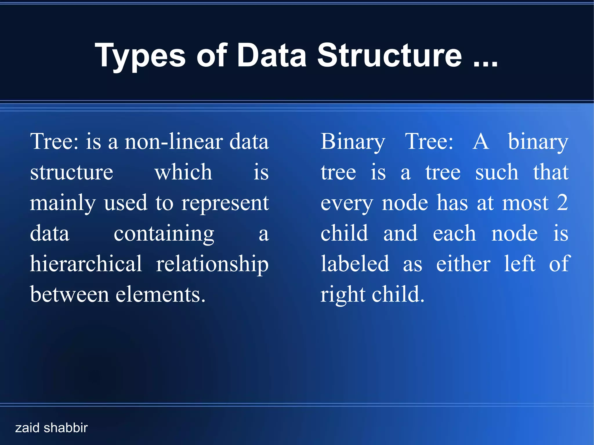 Introduction to data structure | PPT