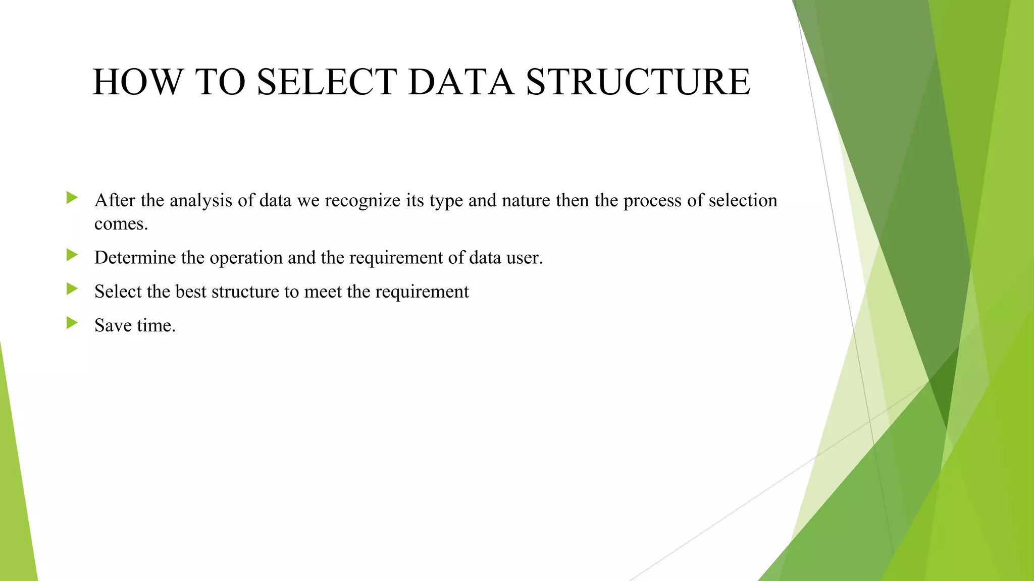 Introduction to data structure | PPT