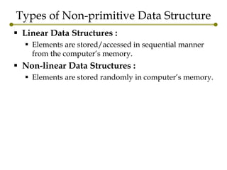 Introduction to data_structure | PPT