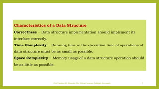 Introduction to Data Structure with types and applications.pptx