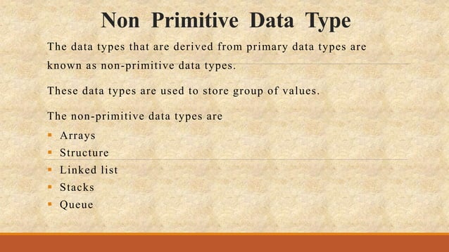 Introduction to data structure | PPT