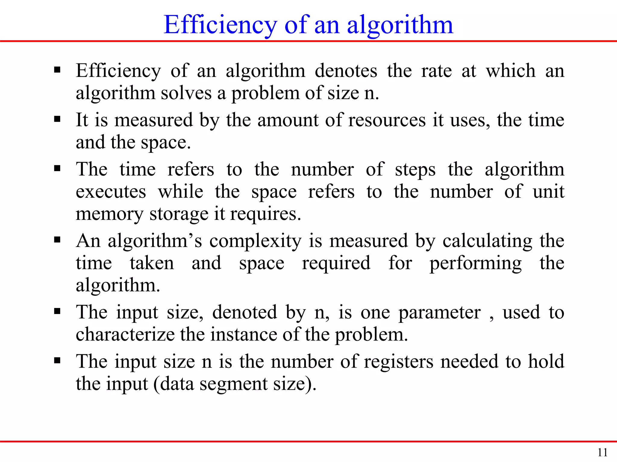 Introduction to data structures and Algorithm | PPT