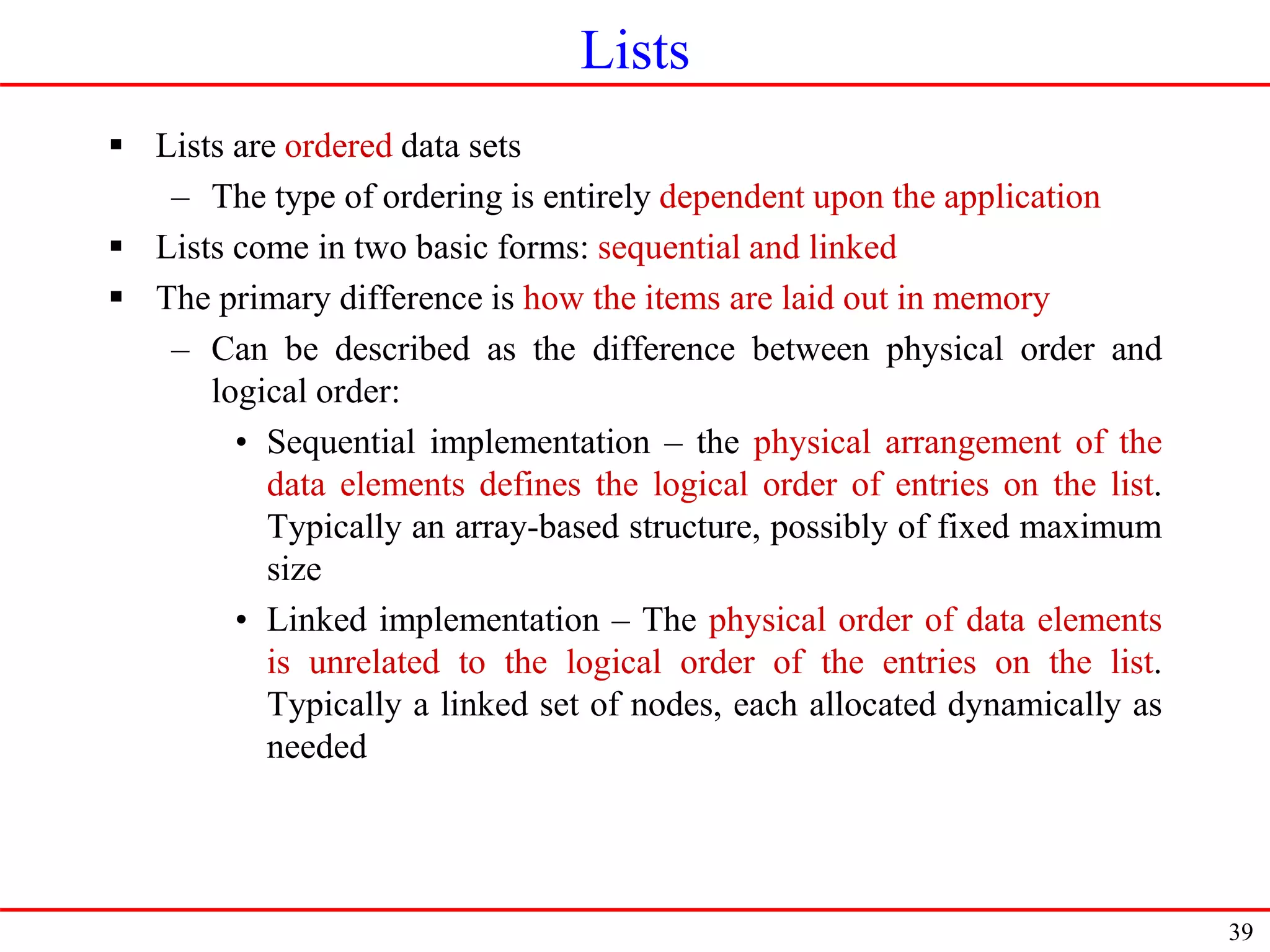 Introduction to data structures and Algorithm | PPT