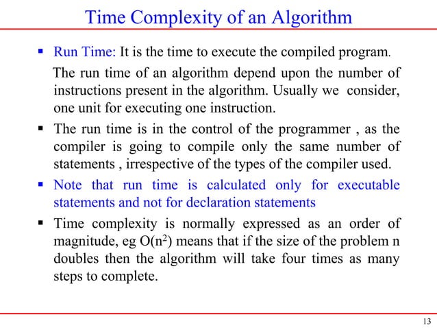 Introduction to data structures and Algorithm | PPT