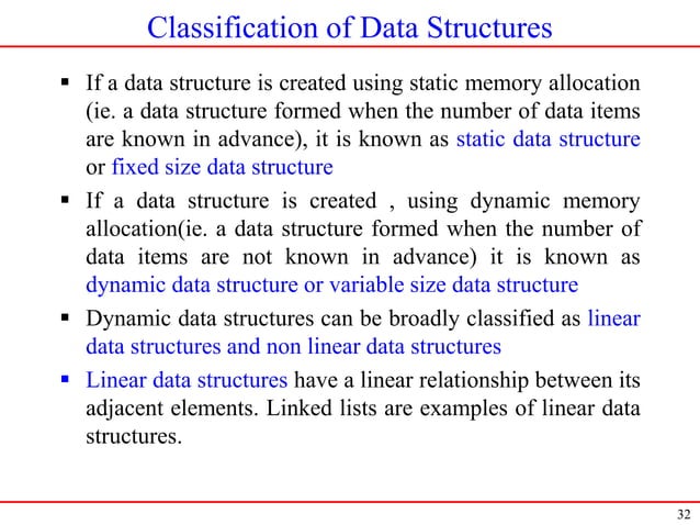Introduction to data structures and Algorithm | PPT