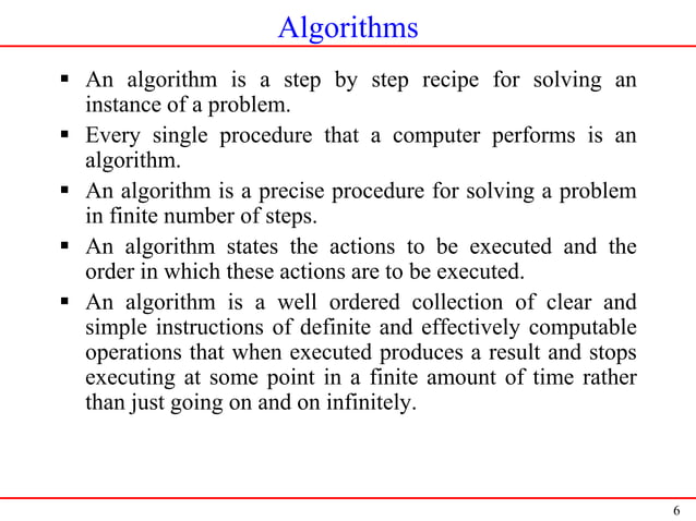 Introduction to data structures and Algorithm | PPT