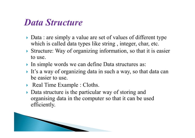 Introduction to data structures | PDF | Programming Languages | Computing