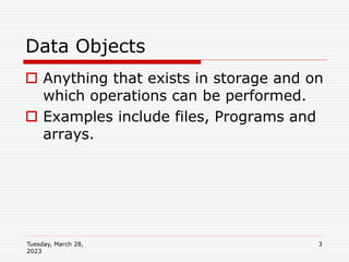 Introduction To Data Structures.ppt | Programming Languages | Computing