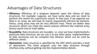 Data Structures: Introduction to Data Structures | PPTX | Programming ...