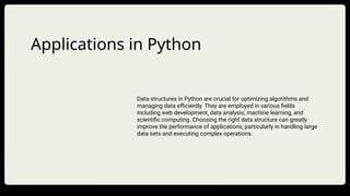 Introduction to Data Structure in python | PPT