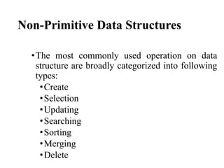 Introduction to Data Structures with types of DS.pdf